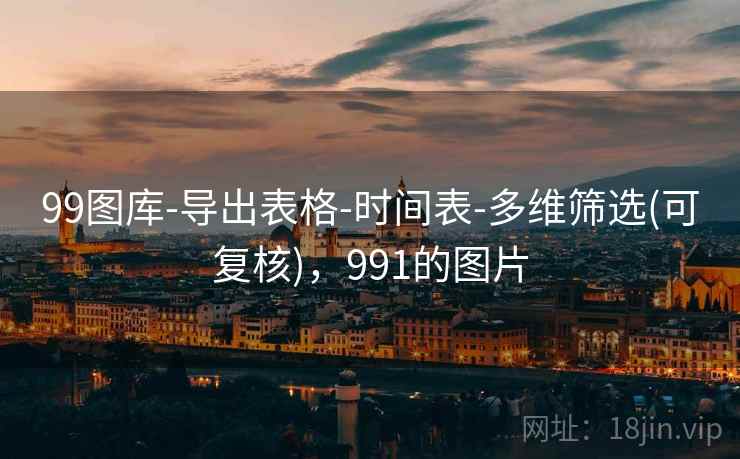 99图库-导出表格-时间表-多维筛选(可复核)，991的图片